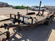 2013 LAMAR 7'X16' T/A BUMPER PULL UTILITY TRAILER