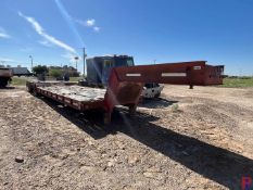 1980 FRUEHAUF DOUBLE DROP T/A EQUIPMENT TRAILER