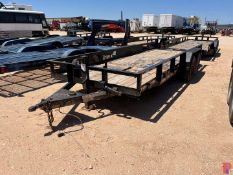 2008 AMERITRAIL 20’ X 7’ T/A BUMPER PULL TRAILER