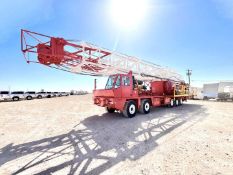 2008 TAYLOR TI500 DD 5-AXLE BACK IN WELL SERVICE RIG