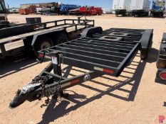 SHOPBUILT 18’ X 6.5’ T/A BUMPER PULL TRAILER