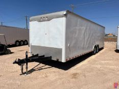 2014 HAULMARK 28’ X 8’ T/A ENCLOSED CARGO TRAILER