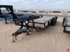 2008 AMERITRAIL 20’ X 7’ T/A BUMPER PULL TRAILER