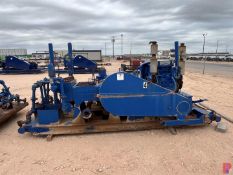 GARDNER DENVER TEE TRIPLEX PUMP P/B: DETROIT DIESEL ENGINE