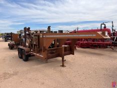 KING 50KG14 SWIVEL W/ POWER SUB MTD ON T/A TRAILER