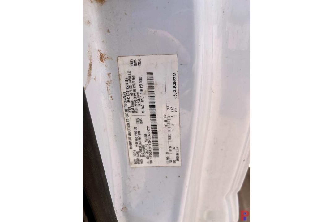 2016 FORD F-550 EXT CAB MECHANICS TRUCK - Image 7 of 7