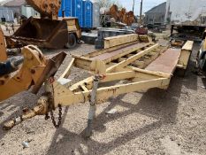 1984 BELSHE TRIAXLE EQUIPMENT TRAILER