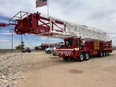 2007 MW INDUSTRIES MWI 500 DDHD 6-AXLE BACK-IN WELL SERVICE RIG