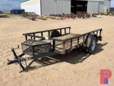 2017 CARRY-ON TRAILER 10' X 6' S/A TRAILER VIN/SN: 4YMBU1013HN024090, W/ TOOL BASKET, ST205/75D15