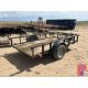 2017 CARRY-ON TRAILER 10' X 6' S/A TRAILER VIN/SN: 4YMBU1013HN024090, W/ TOOL BASKET, ST205/75D15 - Image 3 of 5
