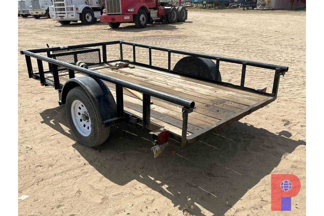 2017 CARRY-ON TRAILER 10' X 6' S/A TRAILER VIN/SN: 4YMBU1013HN024090, W/ TOOL BASKET, ST205/75D15 - Image 4 of 5