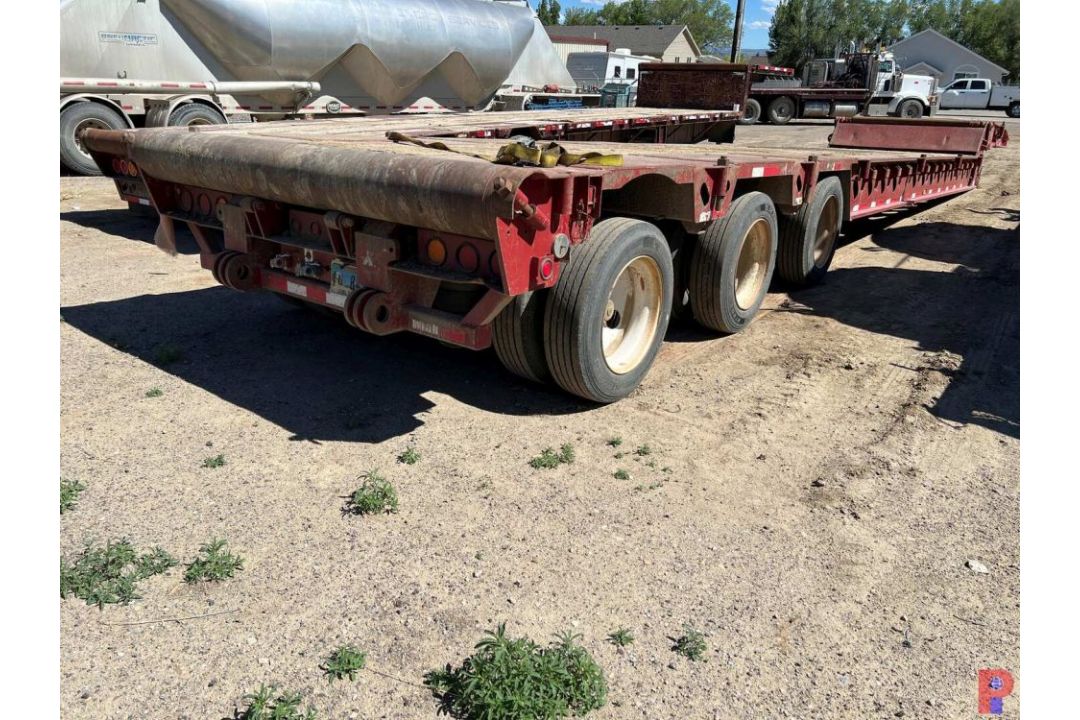 2011 XL SPECIALIZED 120 FG TRI-AXLE FOLDING NECK TRAILER VIN/SN: 4U3J05339BL011236, AIR - Image 3 of 10