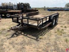 2006 APA 12' X 7' T/A BUMPER PULL TRAILER VIN/SN: 4XV3B12236D102962, LT235/85R16 TIRES 15638