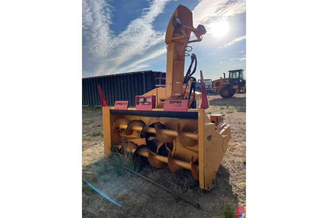 RPM217 9'W SNOW BLOWER FOR CAT-930K WHEEL LOADER VIN/SN: 3540RPM, CAT 4.4L ENGINE 16052 - Image 2 of 7