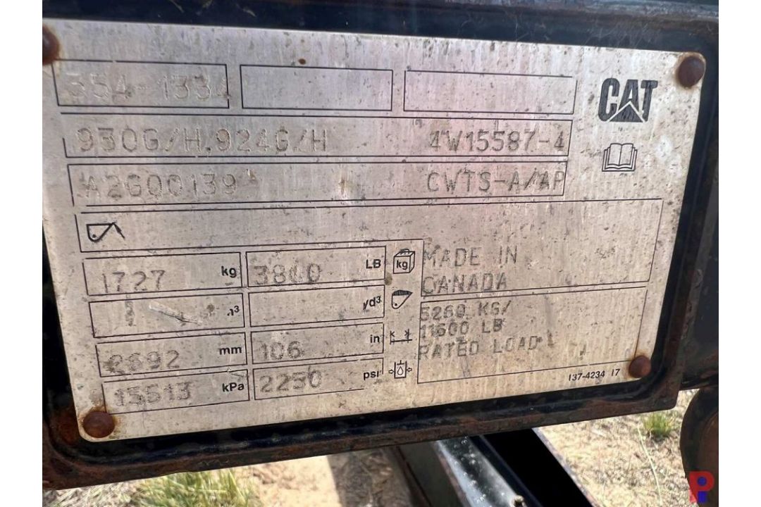 CATERPILLAR 92" PIPE GRAPPLE 15598 - Image 3 of 3