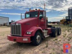 2007 KENWORTH T800 T/A DAYCAB WINCH TRUCK ODOMETER READS 154448 MILES, METER READS 11356 HOURS,