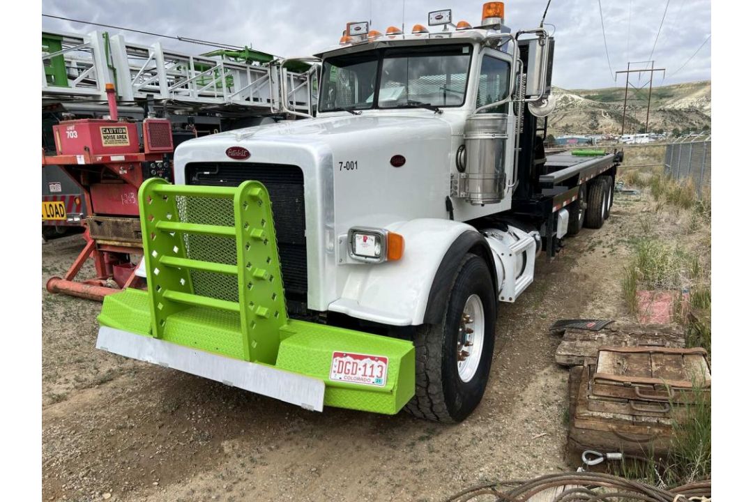 2012 PETERBILT 367 T/A DAYCAB GIN POLE TRUCK ODOMETER READS 122742 MILES, METER READS 8733 HOURS, - Image 1 of 19
