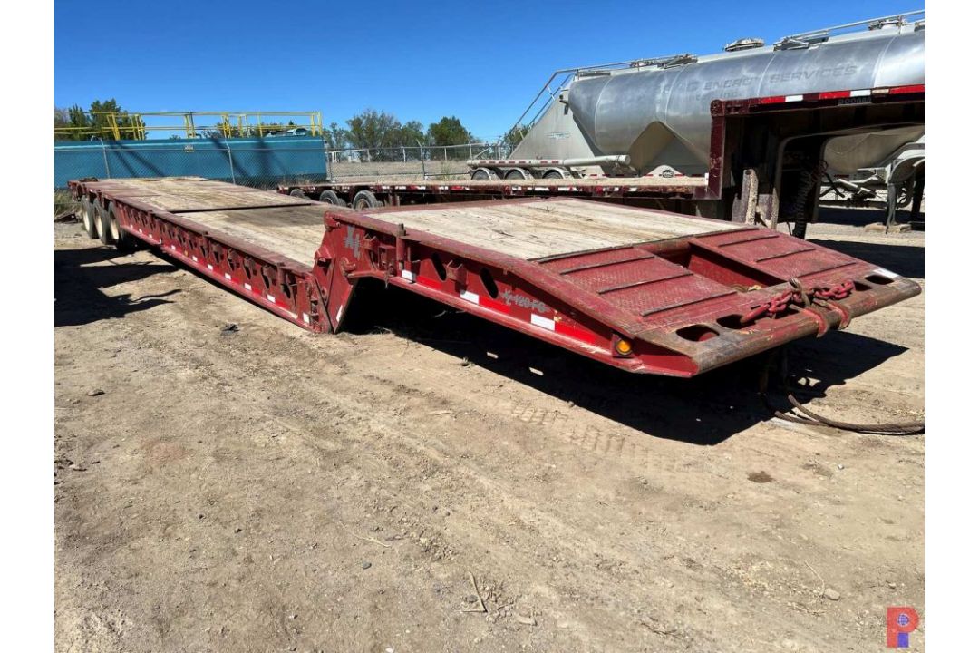 2011 XL SPECIALIZED 120 FG TRI-AXLE FOLDING NECK TRAILER VIN/SN: 4U3J05339BL011236, AIR - Image 2 of 10