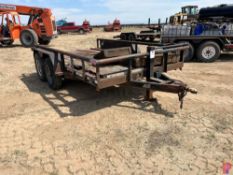 2006 APACHE 12' X 7' T/A BUMPER PULL TRAILER VIN/SN: 4XV3B12226D102953, W/ 7.50-16ST TIRES 15599