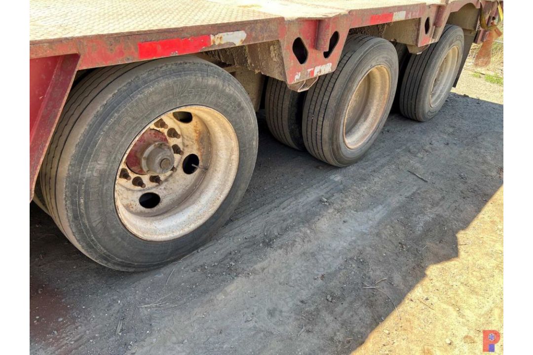 2011 XL SPECIALIZED 120 FG TRI-AXLE FOLDING NECK TRAILER VIN/SN: 4U3J05339BL011236, AIR - Image 9 of 10