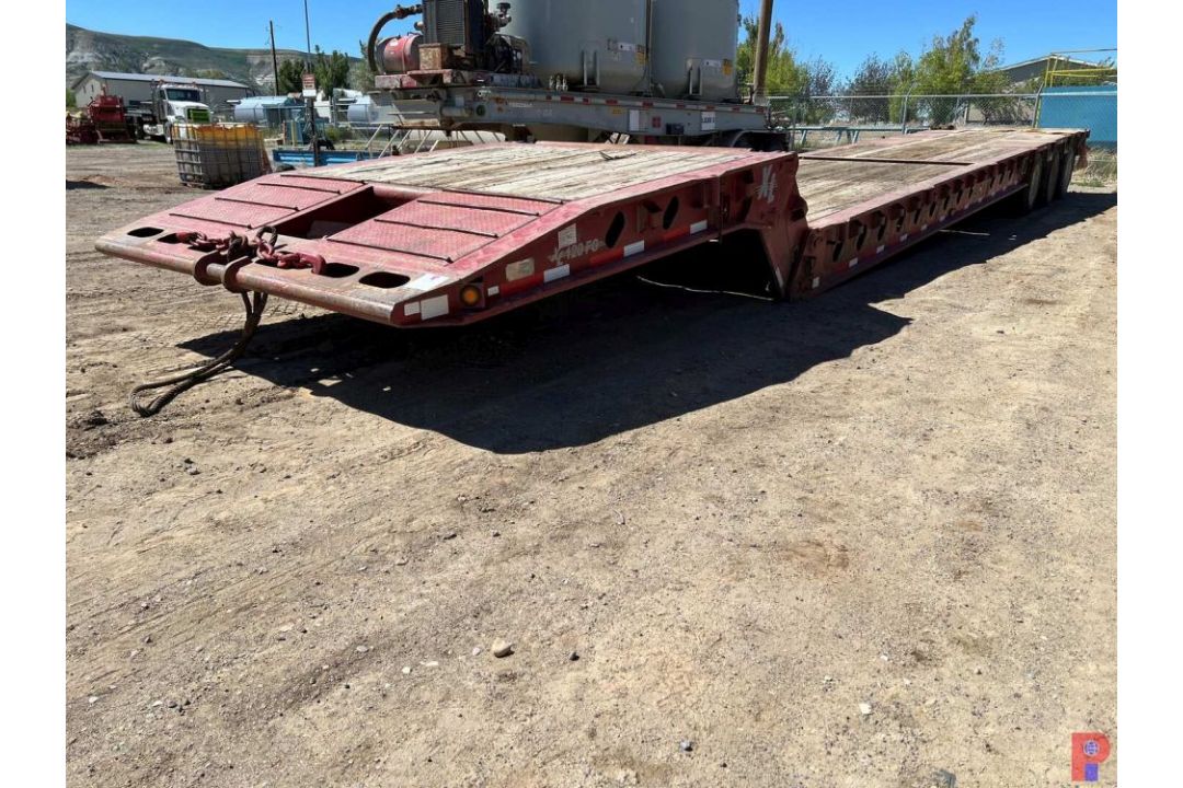 2011 XL SPECIALIZED 120 FG TRI-AXLE FOLDING NECK TRAILER VIN/SN: 4U3J05339BL011236, AIR - Image 1 of 10
