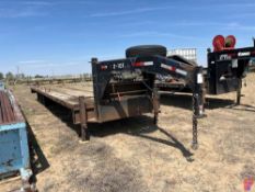 2006 TEMCO 34' X 8' T/A GOOSENECK TRAILER VIN/SN: 1T9G683416M737293, W/ WARN M15000 ELECTRIC