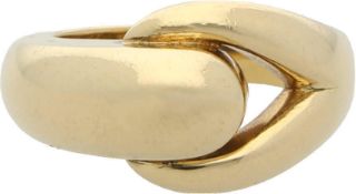 POMELLATO Ring Massiver und verschlungener Pomellato Ring in Gelbgold 18K, Ringgrösse 54, 16,9 g.