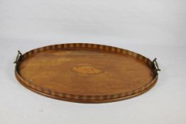 intarsiertes Tablett