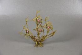 Filigranes Segelschiff