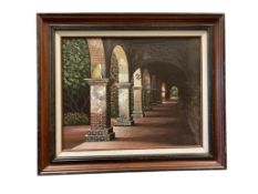 ORIGINAL OIL ON CANVAS BY LISTED ARTIST EUGENE SCHMIDT 