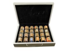 288 U.S. GOLD TONE PRESIDENTIAL DOLLARS IN DISPLAY CASE