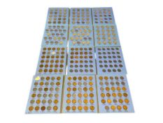 U.S. COIN BOOKS STARTING IN 1909 INCLUDING WHEAT CENTS, BUFFALO NICKELS, AND JEFFERSON NICKELS