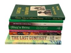 EIGHT CALIFORNIA THEMED BOOKS MOSTLY BY ALTON PRYOR
