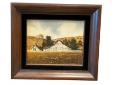 R. BRADFORD JOHNSON ORIGINAL ACRYLIC PAINTING ON BOARD 