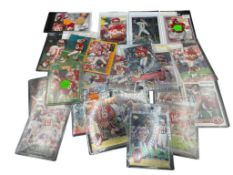 22 COLLECTIBLE HALL OF FAMER JOE MONTANA SAN FRANCISCO 49ERS AND KANSAS CITY CHIEFS FOOTBALL CARDS
