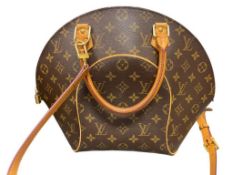 LOUIS VUITTON MARKED ELLIPSE HANDBAG