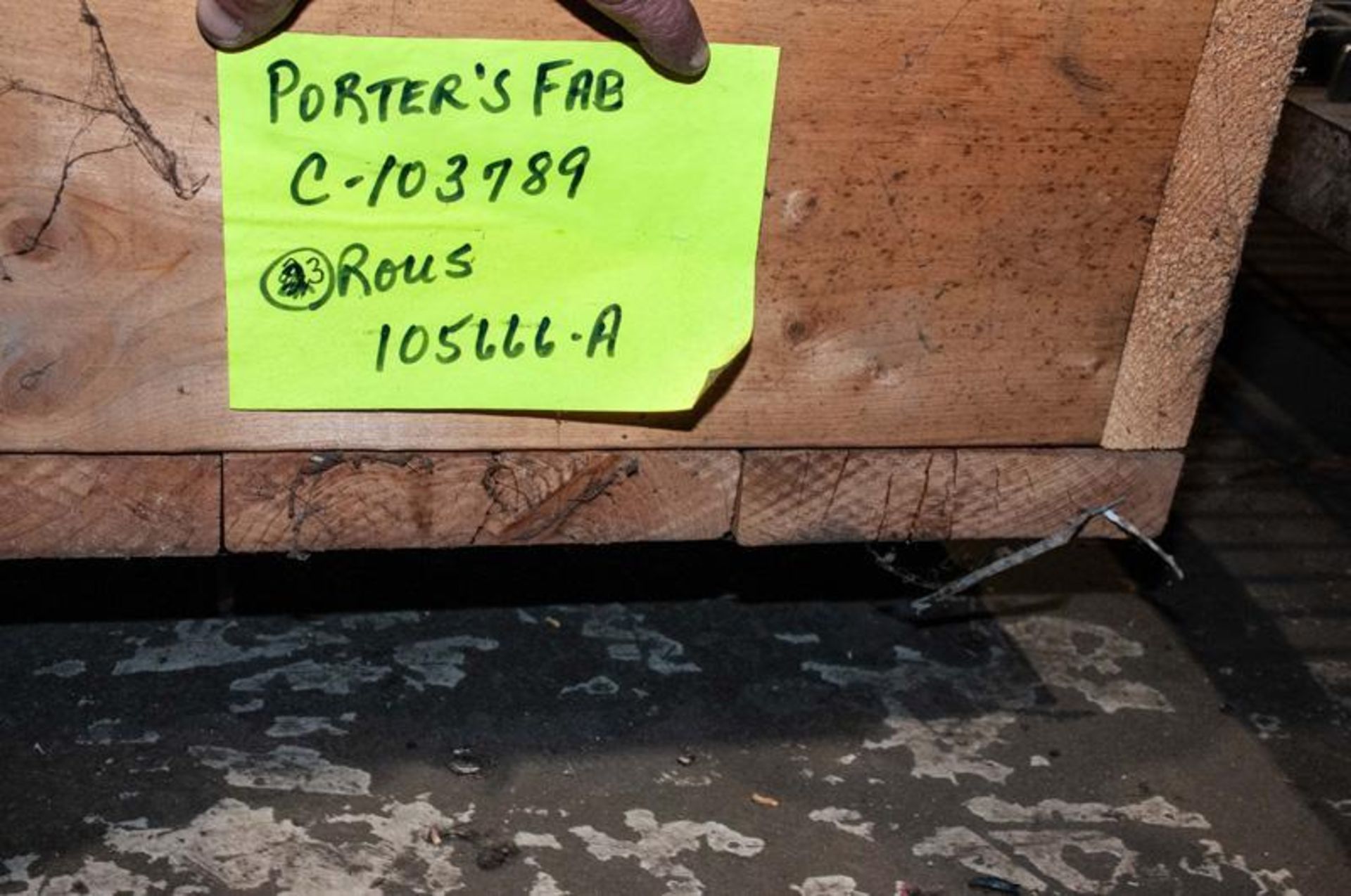 Herr Voss VKFP 60/5.50-9/3 4-HI R.H. Plate Flattening Line - Image 7 of 15