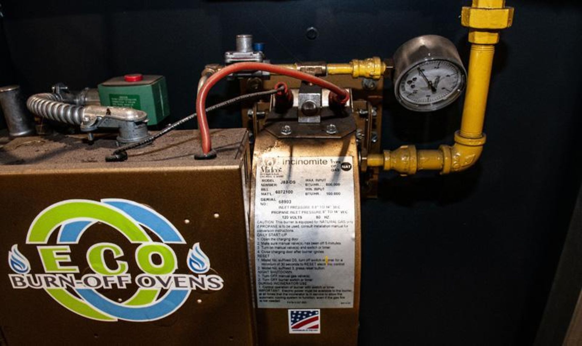2023 ECO Burn Off Oven, Model EBR-150 - Image 3 of 6