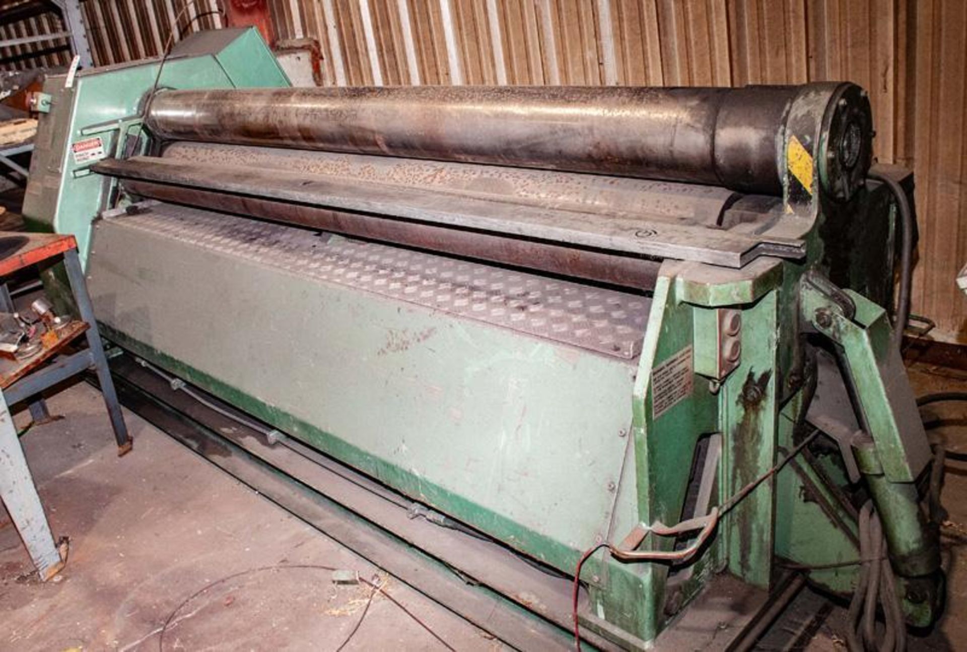 2003 Roundo PASS-205 Hydraulic 3-Roll Double-Pinch Plate Roll