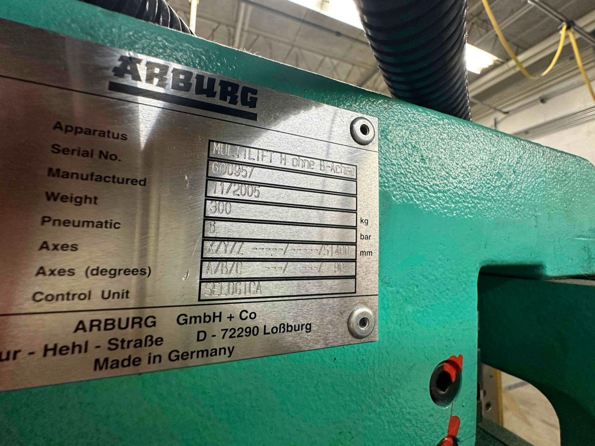 ARBURG ALLROUNDER VERTEX 420 C 1000-950/60 - Image 16 of 31