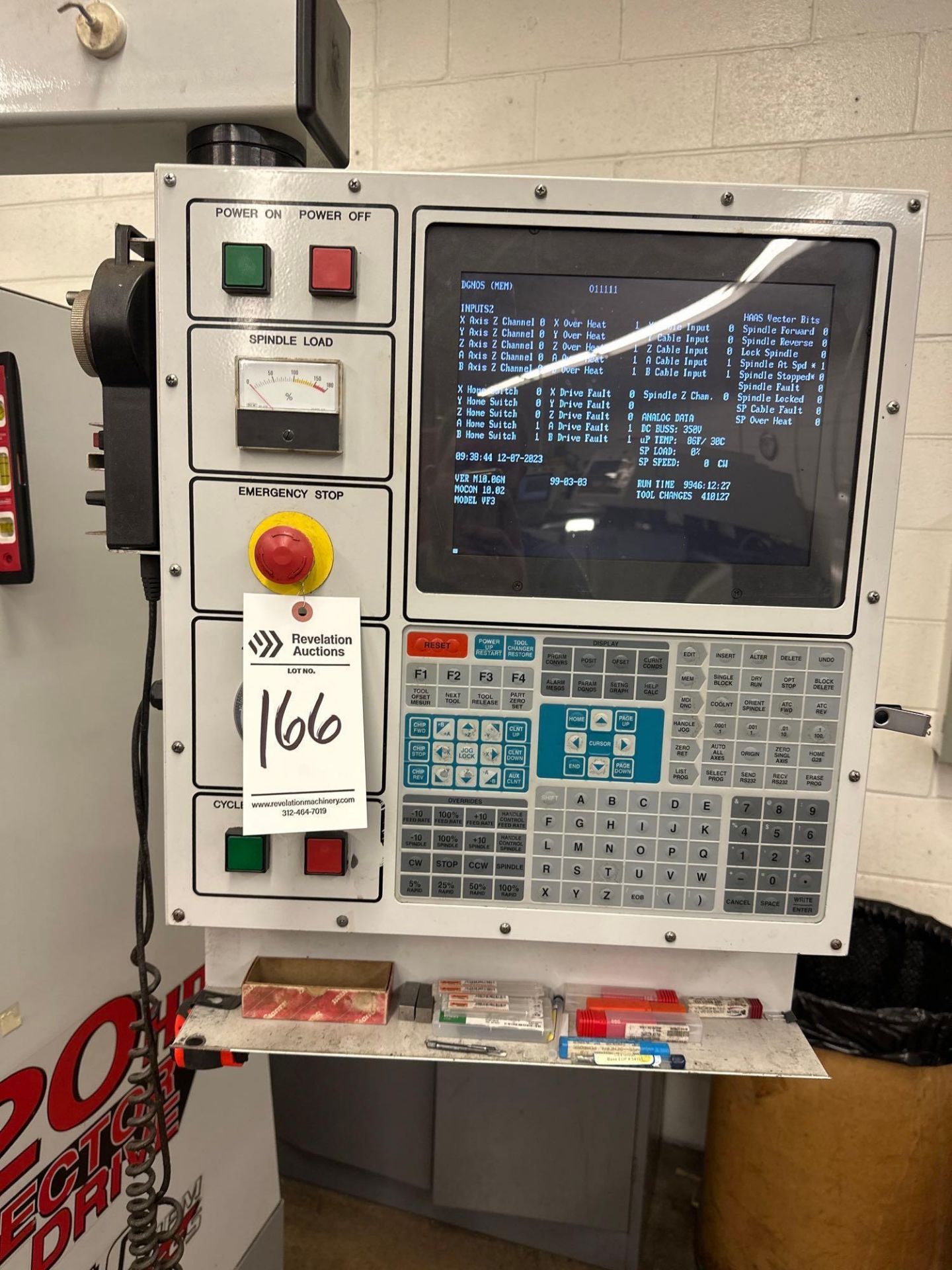 1999 HAAS VF-3 VERTICAL MACHINING CENTER - Image 11 of 23