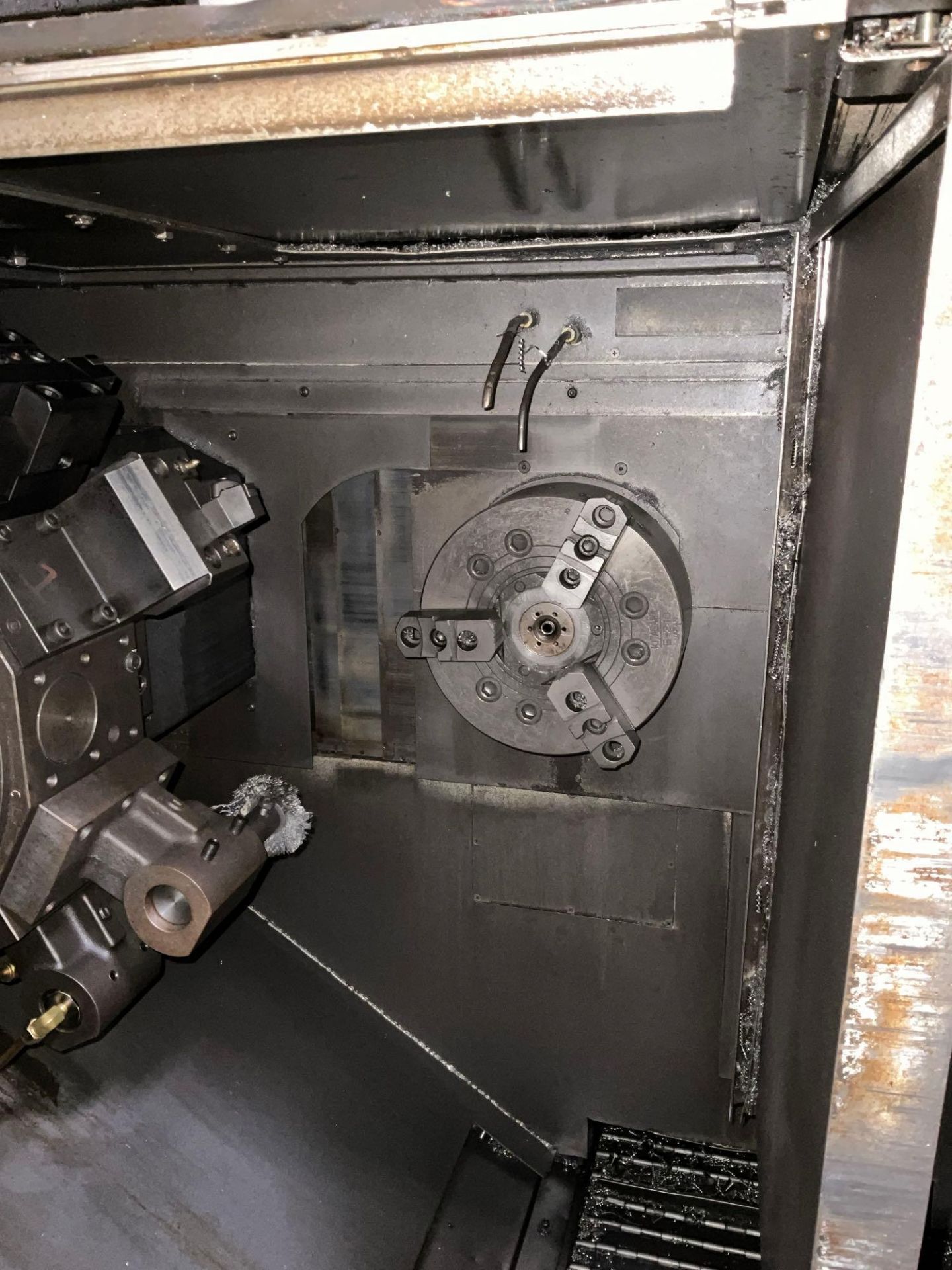 2011 OKUMA 2SP-250HM CNC DUAL SPINDLE LATHE - Image 29 of 36