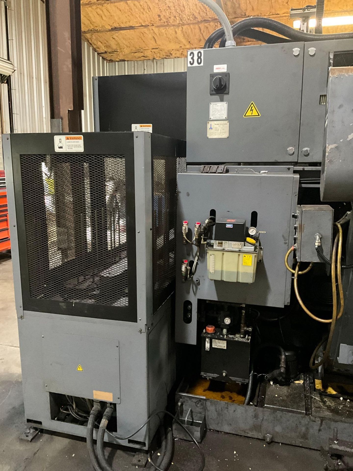 2011 OKUMA 2SP-250HM CNC DUAL SPINDLE LATHE - Image 6 of 36