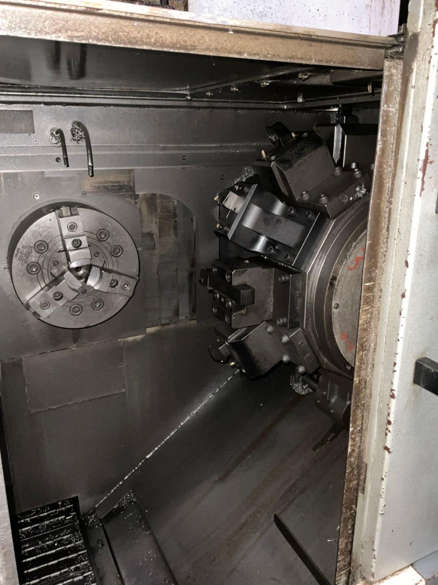 2011 OKUMA 2SP-250HM CNC DUAL SPINDLE LATHE - Image 26 of 36