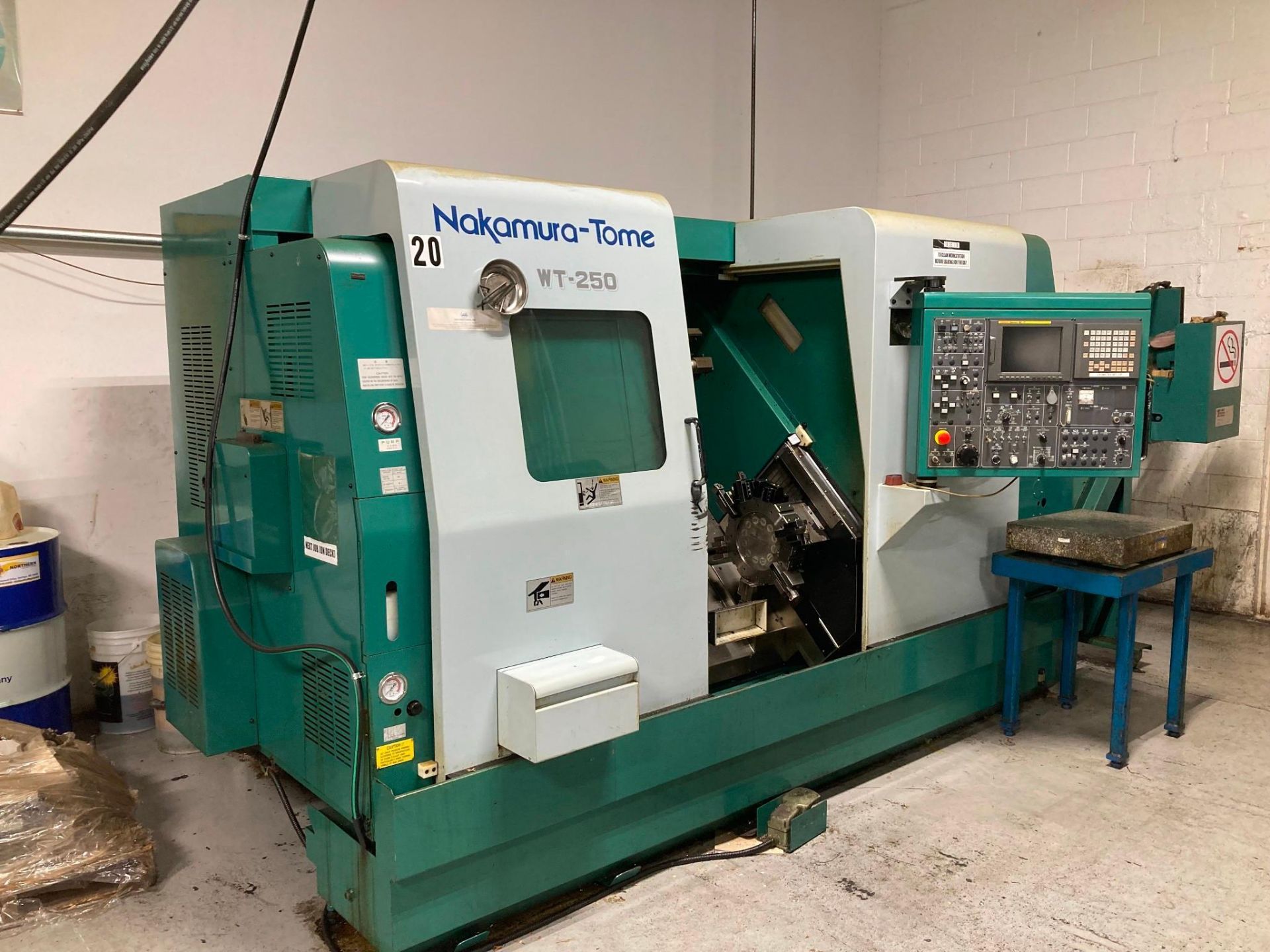2001 NAKAMURA-TOME WT-250 CNC LATHE