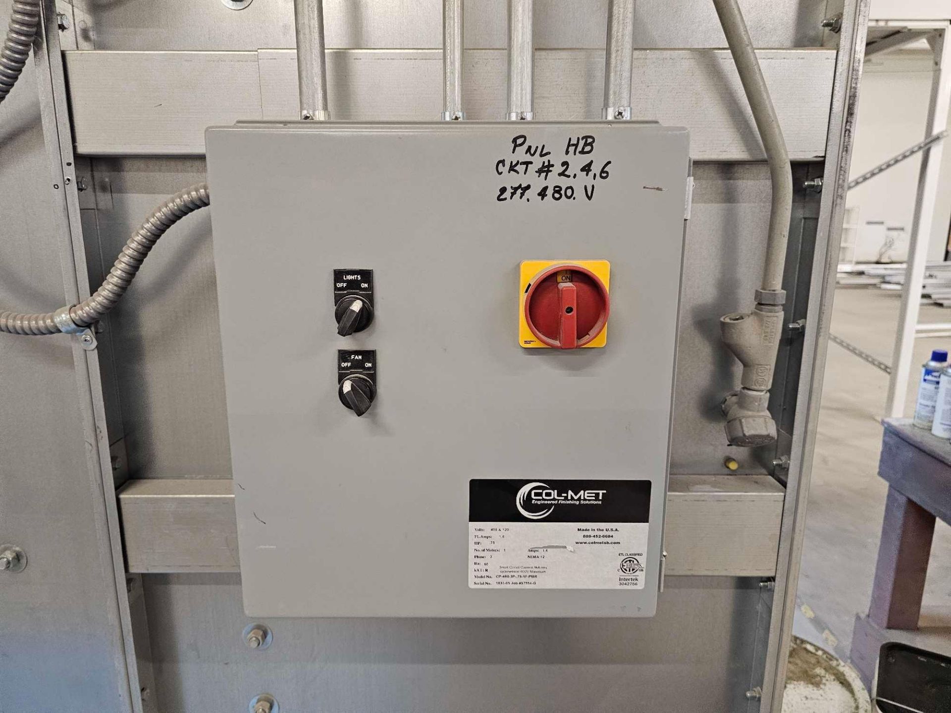 COL-MET CHEMICAL PAINT AND STORAGE ROOM, PAINT KITCHEN, (WITH CONTENTS) - Image 6 of 18