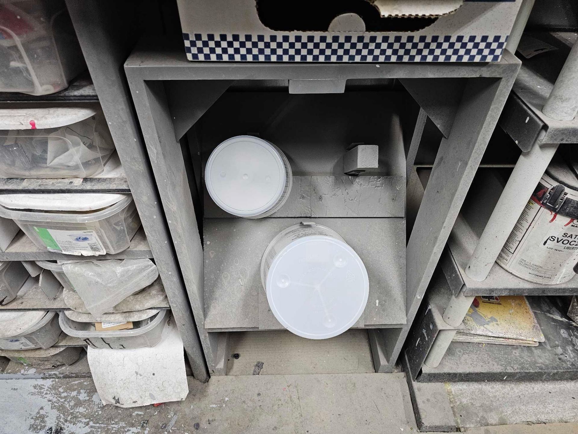 COL-MET CHEMICAL PAINT AND STORAGE ROOM, PAINT KITCHEN, (WITH CONTENTS) - Image 14 of 18