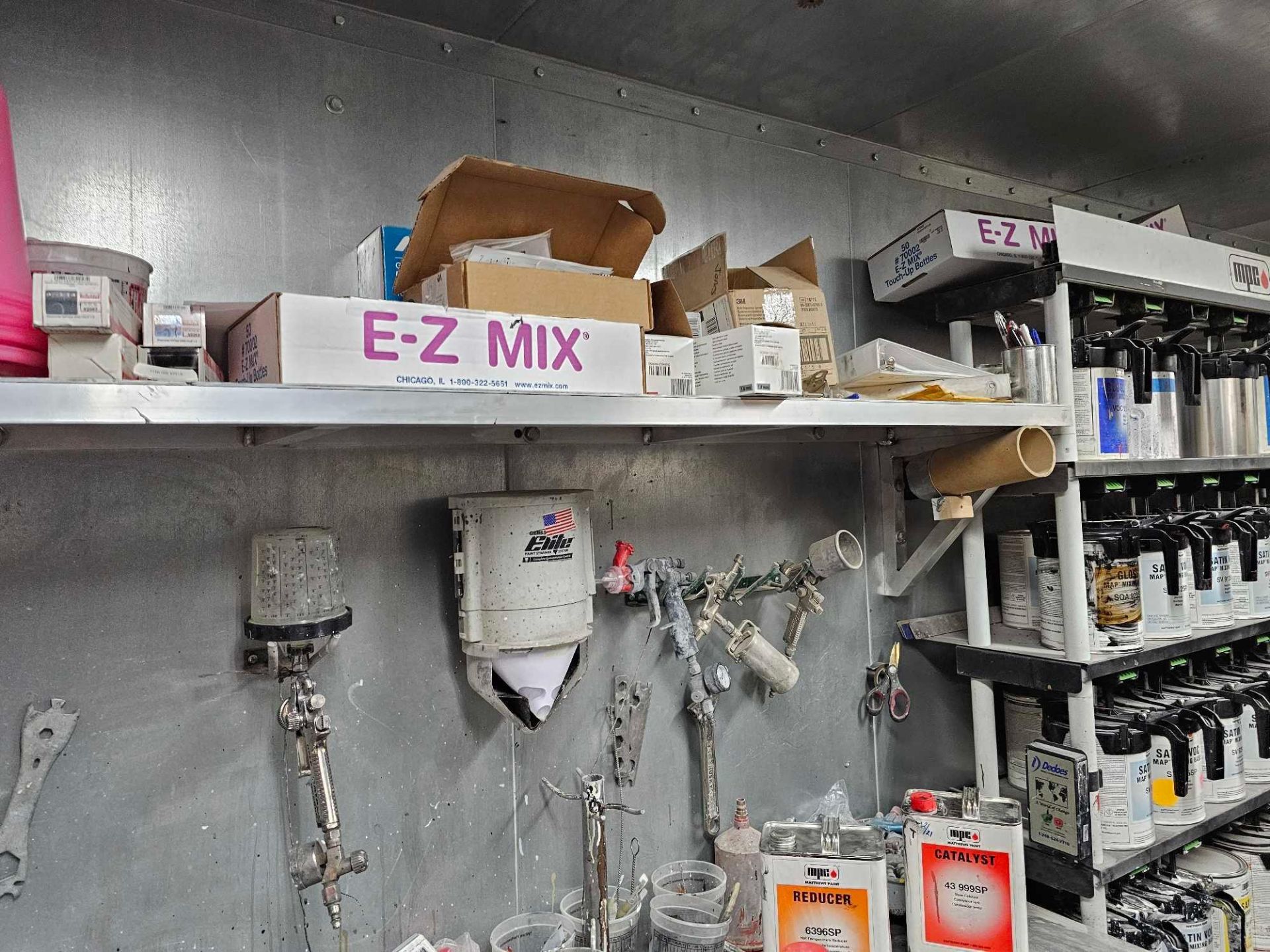 COL-MET CHEMICAL PAINT AND STORAGE ROOM, PAINT KITCHEN, (WITH CONTENTS) - Image 8 of 18