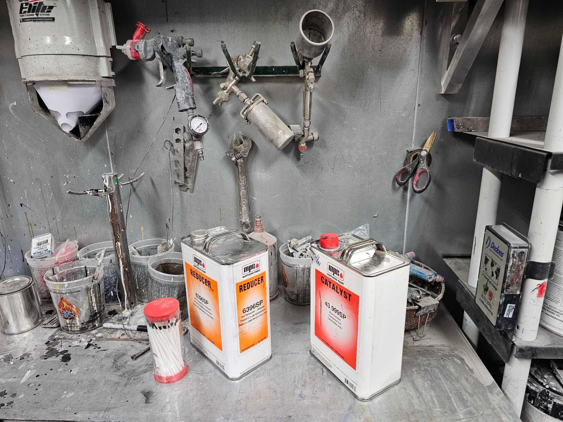 COL-MET CHEMICAL PAINT AND STORAGE ROOM, PAINT KITCHEN, (WITH CONTENTS) - Image 11 of 18