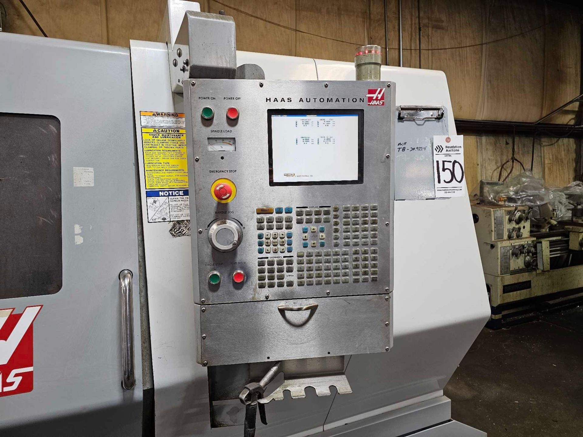 2005 HAAS SL-40T CNC LATHE - Image 8 of 12